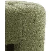 Poef Batoemi - Groen - Ø51x45cm