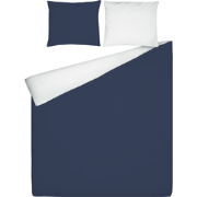 Ten Cate Dekbedovertrek Boston Double Face Dress - 240x200/220 - Blauw