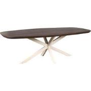 Starfurn - Eettafel Madison - Bruin - 110x240x76 cm
