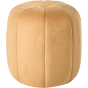 SELBY - Poef - Mosterdgeel - Fluweel