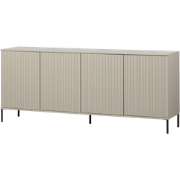 WOOOD New Gravure Dressoir - Grenen - Dust - 85x200x44