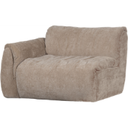 WOOOD Baggy 1-Zits Met Arm Links - 3D Chenille - Zand - 81x114x101