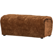 WOOOD Baggy Hocker - 3D Chenille - Middenbruin - 45x91x51
