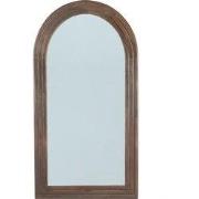 Staande Spiegel - Donkerbruin Hout - 94x4x178cm - Esther