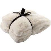 Dutch Decor LIZE - plaid 140x180 cm - 100% gerecycled polyester - Snow...