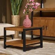 Bijzettafel Boaz met onderblad | 60 cm - 60 x "45" x 60