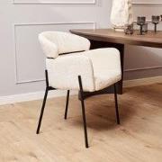 Eetkamerstoel Otis | Wit (set van 2) - 75 cm x 57 x 82 x 61