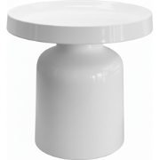 Side Table - Pawn - White - 43x42cm