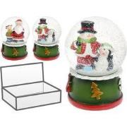 Waterbal met kerstfiguur 100mm
