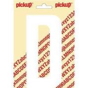 Plakletter Nobel Sticker letter D