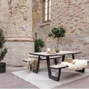 Buitenkleed Kite - Naturel/Wit - dubbelzijdig - EVA Interior Wit; Brui...