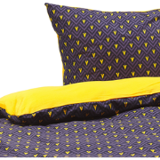 WALLINGFORD - Beddengoed - Blauw - 155 x 220 cm - Katoen