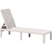 OSSI - Ligstoel - Lichtgrijs - Polypropyleen