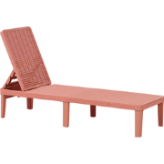 OSSI - Ligstoel - Rood - Polypropyleen