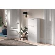 Schoenenkast 'Carini' 3 laden Wit