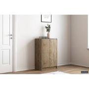 Schoenenkast 'Lilly' 2 deuren Sonoma