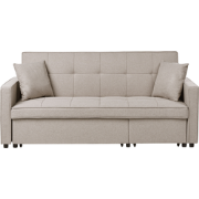 GLOMMA  - Slaapbank 3-zits - Beige - Polyester