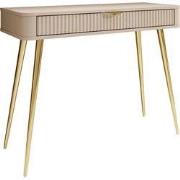 Meubella - Kaptafel Lima - Beige - 100 cm