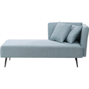 RIOM - Chaise longue - Mintgroen - Rechtszijdig - Stof