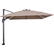 Garden Impressions Hawaii zweefparasol 300x300 cm - frame carbon black...