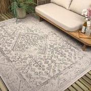 Buitenkleed Nova zwart/wit - Interieur05 Zwart; Wit - Polypropyleen - ...