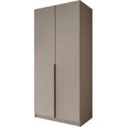 Meubella - Kledingkast Bruno - Beige - 100 cm