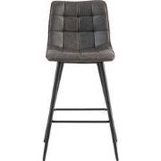 Benoa Barstoel Lucille Antraciet - set van 4