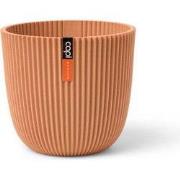 Pot bol Groove 25x23 peachy fuzz bloempot