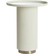 Light&living Bijzettafel Ø46x56 cm FATIMA mat crème+licht goud