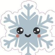 Servet silhouettes happy snow 12st