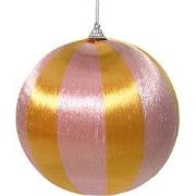 Kerstbal foam d8cm blush