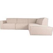 LABEL51 Hoekbank Kay - Naturel - Boucle - Rechts Voorstaand