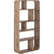 MUST Living Bookcase Corso,200x110x30 cm, extreme rustic teakwood