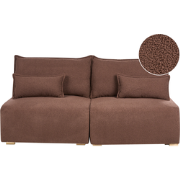 NERBO - Driezitsbank - Bruin - Bouclé