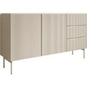 Meubella - Marajo - Dressoir - Zwart - 147 cm