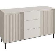 Meubella - Dressoir Orvana - Beige - 153 cm