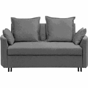 HOVIN  - Slaapbank 2-zits - Grijs - Polyester