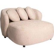 PTMD - Fauteuil Aphrodite - Beige - 122x116x71cm
