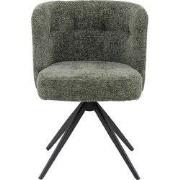 PTMD - Eetkamerstoel Odin - Groen - 56x54x78.5cm