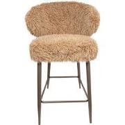 PTMD - Barkruk Ares - Bruin - 66x61x103cm