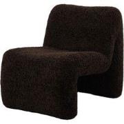 PTMD - Fauteuil Oslo - Bruin - 64x87x70cm