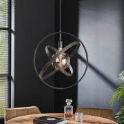 Hanglamp Industrieel Galaxy 1-lichts Open Zwart