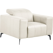 OMMEL - Fauteuil - Lichtbeige - Veganistisch eco-leer