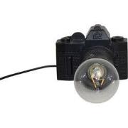 Camera Lamp-15x11cm-Incl. gloeilamp-Polyresin-Zwart-Housevitamin
