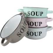 OTIX Soepkommen - met Oor -Set van 4 - Schaaltjes - 500ml - Diverse Kl...