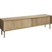 Meubella - Tenerife - TV-Meubel - Eiken - 187 cm