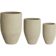 Light & Living - Pot SIROLO - Ø52x71 cm - Bruin - Set van 3