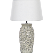 KHOPER  - Tafellamp - Grijs - Keramiek