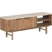 DTP Home TV stand Bliss Mortex No.2 small, 2 doors, 2 open racks,50x13...