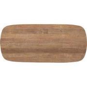 DTP Home Dining table Nova rectangular,76x250x110 cm | TEAKWOOD top